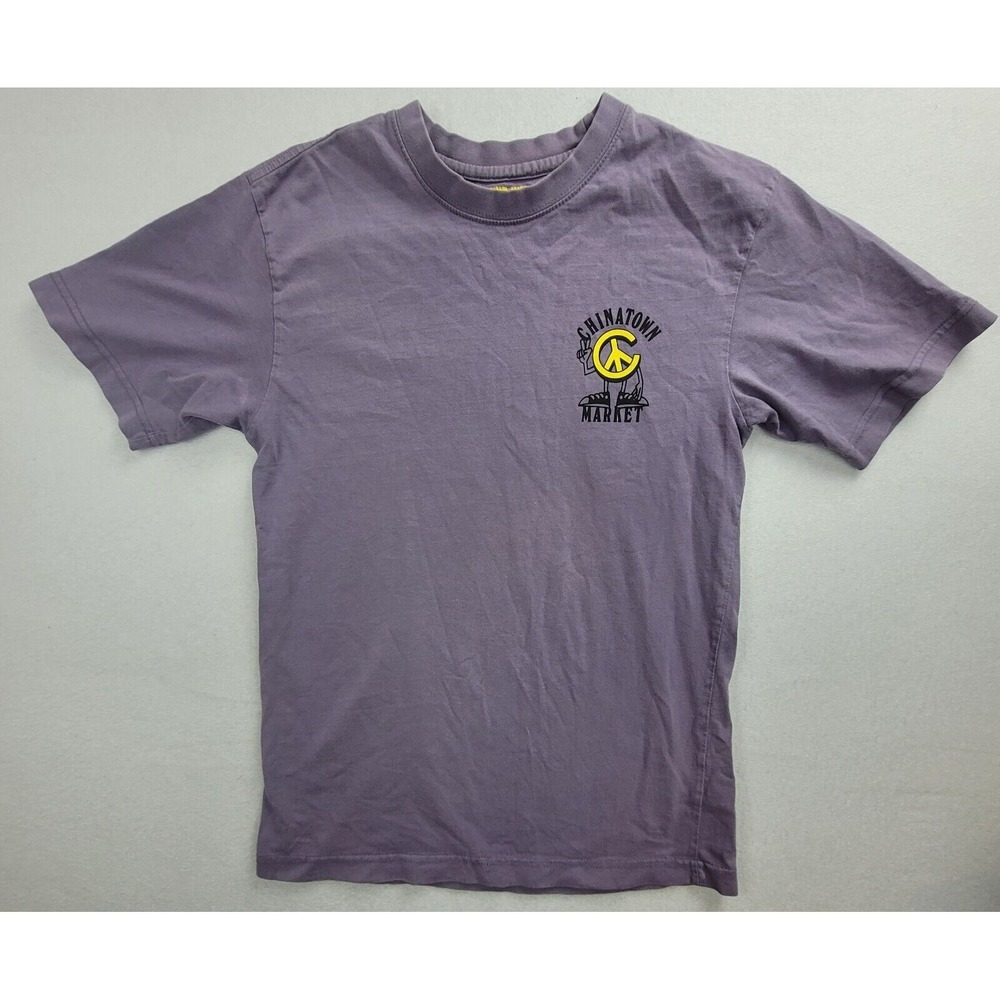 Chinatown Market Shirt Mens SZ Small Purple